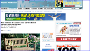 How To Build A Classic Cedar Garden Bench