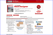 Become a deck-designing expert with Deck Designer! deck plans from Big Hammer Software