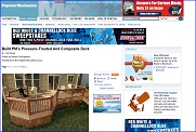 Build PM's Pressure-Treated And Composite Deck free deck plans from Popular Mechanics