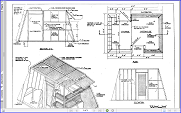 Greenhouse and storage building