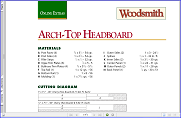 Arch-Top Headboard