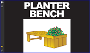 Planter Bench