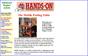 the mobile potting table make this move around potting table in a 