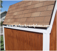 shingles on shed