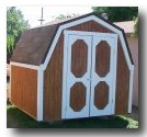 Gambrel shed