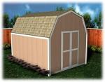 gambrel storage shed plans