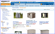 Storage Shed Kits from Amazon
